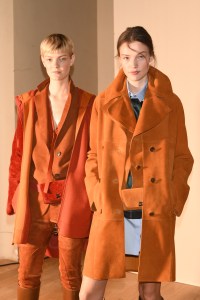 Backstage at Akris RTW Fall 2019, photographed in Paris on March 3, 2019.