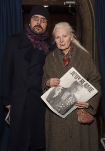 Andreas Kronthaler and Vivienne Westwood attend a memorial for Judy Blame at Union Chapel on March 11, 2019 in London, England.Photo by Dave Benett