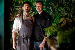 Chefs Ryan Lory and Adam Bordonaro.
