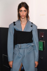 Backstage at Each x Other RTW Fall 2019, photographed in Paris on March  3, 2019.