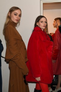 Backstage at Each x Other RTW Fall 2019, photographed in Paris on March  3, 2019.