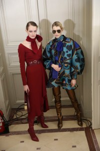 Backstage at Elie Saab RTW Fall 2019
