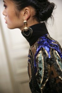 Backstage at Elie Saab RTW Fall 2019