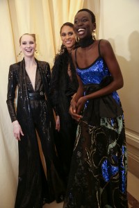 Backstage at Elie Saab RTW Fall 2019
