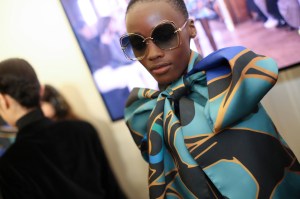 Backstage at Elie Saab RTW Fall 2019