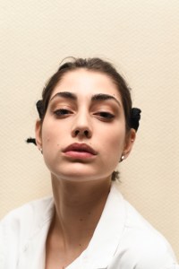 Backstage at Issey Miyake RTW Fall 2019
