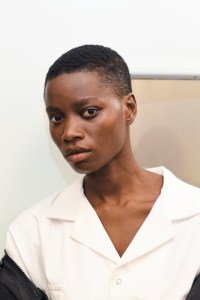 Backstage at Issey Miyake RTW Fall 2019