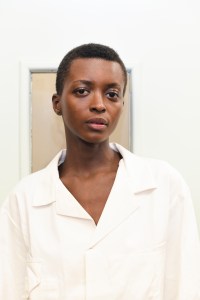 Backstage at Issey Miyake RTW Fall 2019