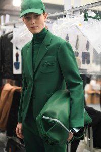 Backstage at Lacoste RTW Fall 2019