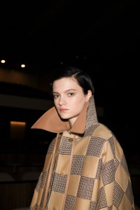 Backstage at Loewe RTW Fall 2019