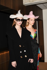 Backstage at Loewe RTW Fall 2019
