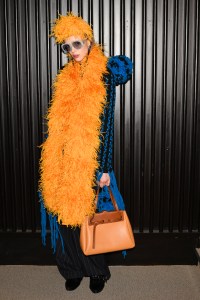 Backstage at Loewe RTW Fall 2019