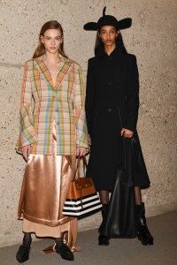 Backstage at Loewe RTW Fall 2019
