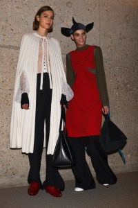 Backstage at Loewe RTW Fall 2019