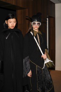 Backstage at Loewe RTW Fall 2019