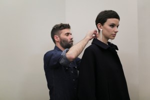 Backstage at Lutz Huelle  RTW Fall 2019