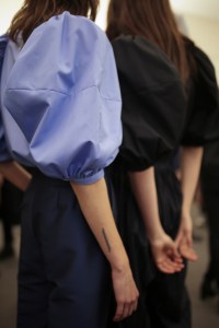 Backstage at Lutz Huelle  RTW Fall 2019
