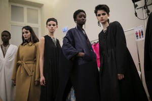 Backstage at Lutz Huelle  RTW Fall 2019