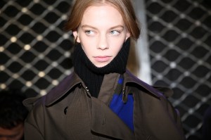 Backstage at Sacai RTW Fall 2019