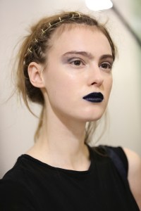 Backstage at Yohji Yamamoto RTW Fall 2019