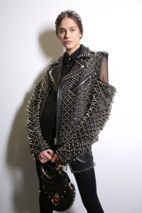 Backstage at Balmain RTW Fall 2019