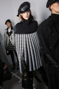 Backstage at Balmain RTW Fall 2019