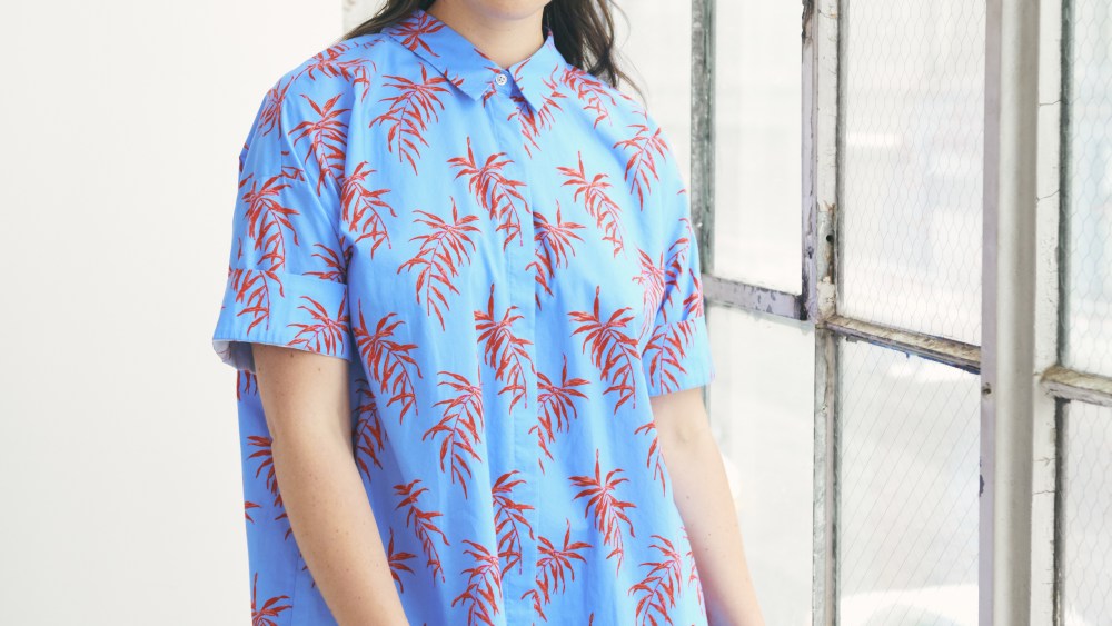 A look from Bonobos's first women's capsule.