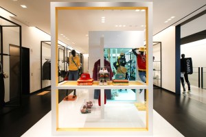 The Chanel flagship in Seoul and the Chanel Pharrell collection.