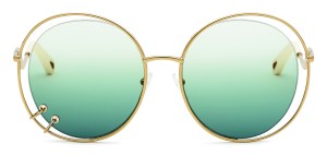 Chloé first ever sunglasses with a piercing.