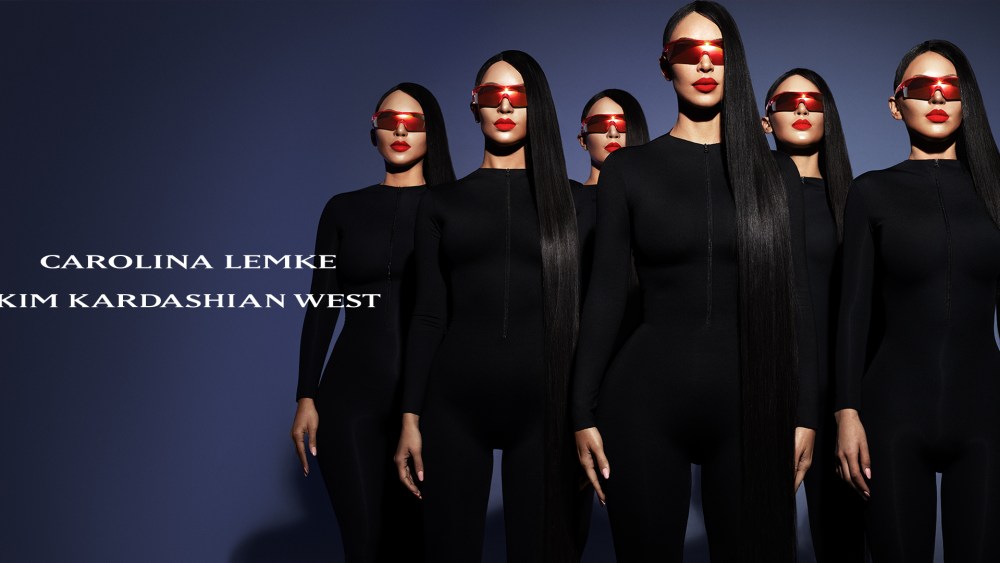 Eyewear brand Carolina Lemke is diving into the US market head first. The Israeli based brand cemented collaboration last year designed by Kim Kardashian West, and is using it to springboard into the market starting first with a campaign staring none other than Kardashian herself. Called the “Kim Kardashian West Collection for Carolina Lemke” collection, it is the first time the brand has gone the collaboration route but according to CEO Mordi Shabat, the US market has been in his sights for a while. “In Israel, we are all over.” Shabat said, of the brand which was founded in 2011 was founded in 2011 by Yossi Gabizon and his wife Carolina Lemke in Berlin, and is known for his mass market prices, all styles are under $100 retail. “And we’ve been thinking about the company’s growth potential. And the US is the right place to start” Kardashian is not only taking up design duties, but the reality tv star is also a partner in the brand, receiving an undisclosed amount for her long-term investment in the brand. Previously, Israeli model Bar Rafeail was the face of the brand, doing several commercials with “hot felon” Jeremy Meeks, and it was Rafaeli that connected Kardashian to the founders. “The story is pretty similar to Kim” Shabat said, adding that Raefeali has been a partner in the company since 2013. “The first time we put Bar on billboards it was a massive response. It helped us become the strongest eyewear company in Israel.” Now Shabat is hoping for the same type of lightening in a bottle with Kardashian in the American market. “She was involved in every detail and it was really amazing the process.” Shabat says of the design process, adding that she was inspired by cutting edge fashion “She doesn’t want it to be like other types of mass-market eyewear” I’m always looking for vintage sunglasses that no one has, so getting to create something that other people will be able to cherish as much as I do, has been fun to be a part of.” Kardashian said. “I’ve learned so many fascinating things about sunglass design.  I didn’t realize how technical it was and I’ve loved the first-hand experience at getting to see our ideas come to life.” The premiere collection begins with six styles, some of which Kardashian has been teasing on her social media channels, and ranges from oversized shields to retro oval styles and minimal sleek sporty styles with a “Carolina Lemke Kim Kardashian West” logo at the temple, priced at $90 at retail. A second “drop” of styles will launch before the middle of the year Shabat said, with more “drops” to follow to amplify the brand awareness. The campaign was shoot by fashion photography duo Mert Alas and Marcus Piggott, the pair is well known in the reality star’s orbit, having shot her in magazines and putting her way into their 20-year retrospective book by Taschen. According to the CEO the digital first campaign is about Kim "in the fourth dimension,” showing Kardashian in multiples in some images as if she were cloned. “She had a large part in creative direction of the images” he said. Adding that the images take a wink at her place in the zeitgeist of popular culture. The campaign is just the first phase, with CEO relaying that brick and mortar stores are in the works, with New York and Los Angles as initial steps, but he wouldn’t disclose timing. Currently the brand operates 40 stores worldwide but plans to open 60 new stores by the end of 2019, “with a goal of 400 worldwide in the next few years” he said. The collaboration range begins pre-sale on its new US e-commerce site on March 19 and will be fulling transactional April 2.