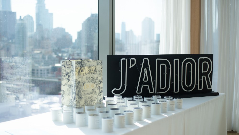 The Women @ Dior launch party was held at the Public Hotel, overlooking lower Manhattan. The French fashion house brought with it a sign that read “J’Adior,” which means, “I love Dior.”