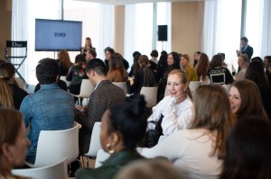 More than 100 fashionistas, both men and women, attended the Women @ Dior launch party in New York.