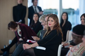 Marlène Schiappa, French secretary of state for equality between women and men, was also a distinguished guest at the Women @ Dior launch party.