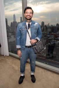 David Mohammadi, training manager east for Christian Dior Couture, at the Women @ Dior launch party in New York. Mohammadi is one of two new male mentors supporting young women entering the fashion, business and engineering fields.