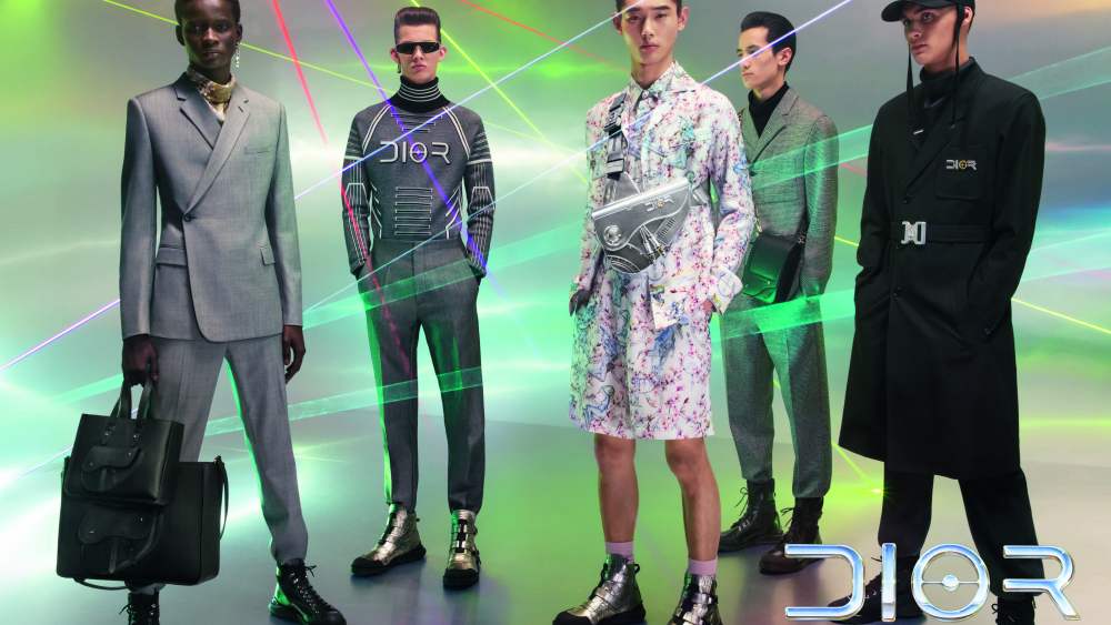 The Dior men's pre-fall advertising campaign.