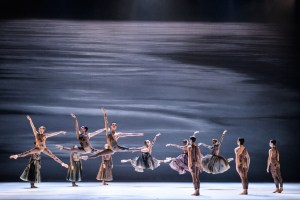 The premiere of Philip Glass Evening "Philip Glass Evening" featuring costumes by Dior artistic director Maria Grazia Chiuri.