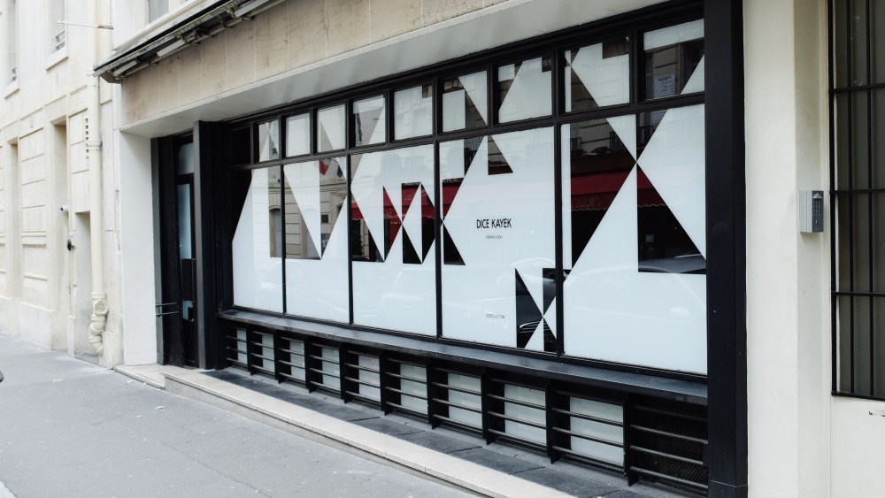 The first Dice Kayek store in Paris