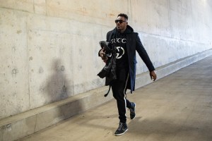 NFL player Thomas Davis wearing Gucci.