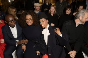 Edward Enninful, Oprah Winfrey and Janelle Monáe