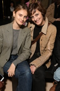 Violette D'Urso and Inès de la Fressange