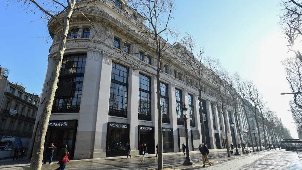 The Galeries Lafayette-Champs Elysées flagship.