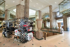 The Galeries Lafayette-Champs Elysées flagship.