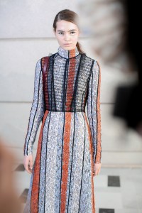 Backstage at Giambattista Valli RTW Fall 2019, photographed in Paris on March 4, 2019.