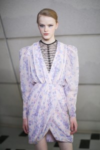 Backstage at Giambattista Valli RTW Fall 2019, photographed in Paris on March 4, 2019.