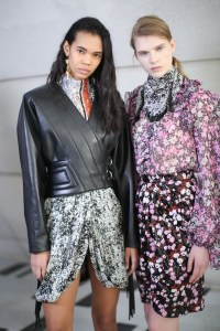 Backstage at Giambattista Valli RTW Fall 2019, photographed in Paris on March 4, 2019.