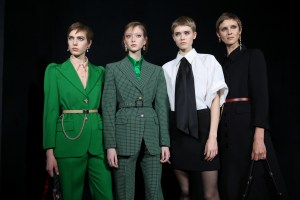 Backstage at Givenchy RTW Fall 2019