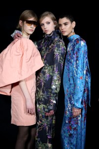 Backstage at Givenchy RTW Fall 2019