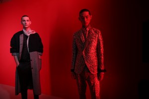 Backstage at Haider Ackerman RTW Fall 2019