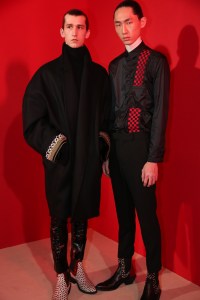 Backstage at Haider Ackerman RTW Fall 2019