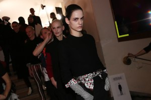 Backstage at Haider Ackerman RTW Fall 2019